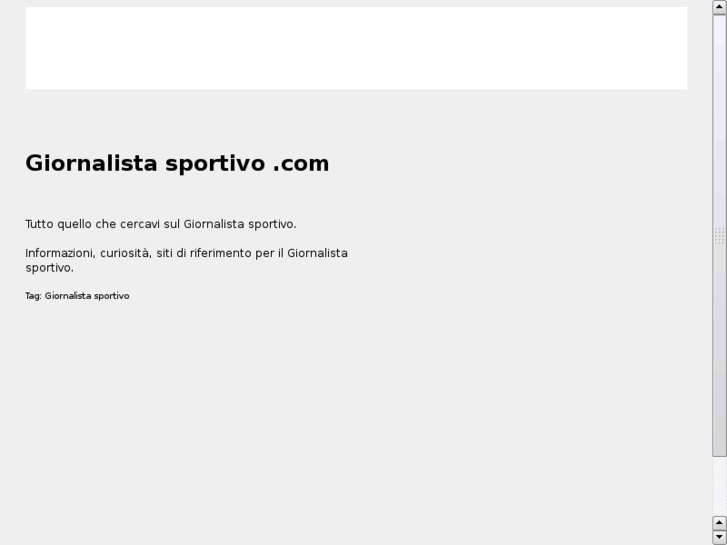 www.giornalistasportivo.com