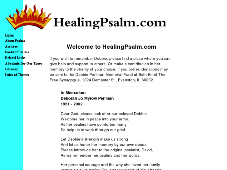 www.healingpsalm.com