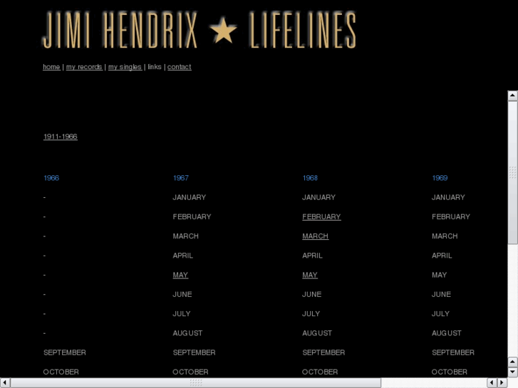 www.jimihendrix-lifelines.net