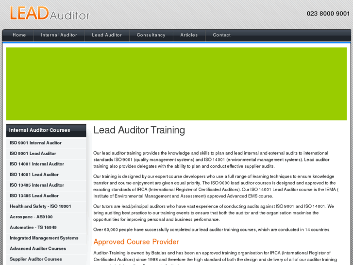 www.lead-auditor.net