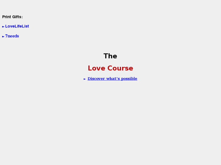 www.lovelifecourse.com