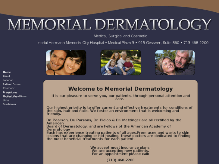 www.memorialdermatology.com