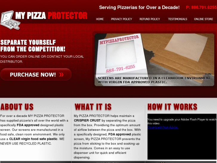 www.mypizzaprotector.com