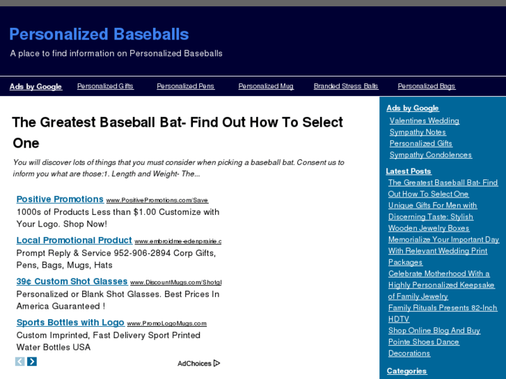 www.personalizedbaseballs.org