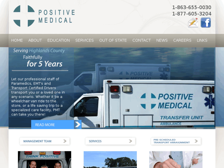 www.positivemedicaltransport.com