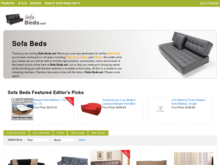 www.sofa-beds.net
