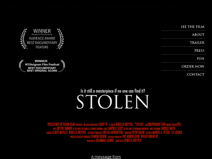 www.stolenthefilm.com