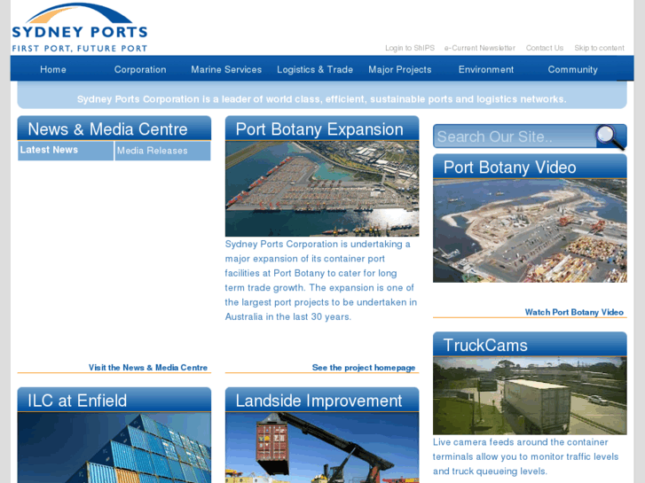 www.sydneyports.com.au