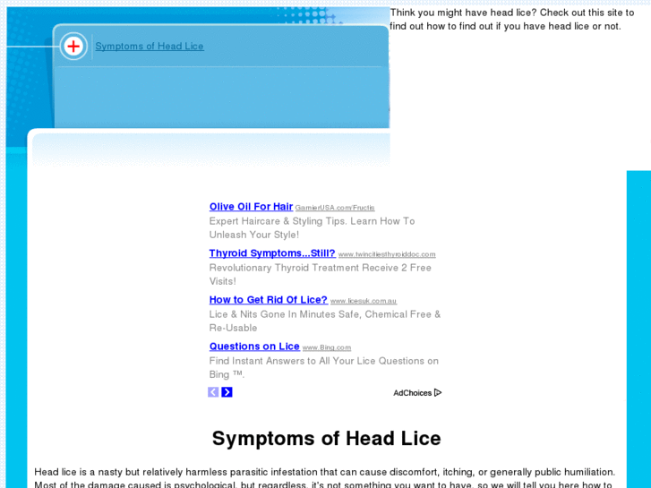 www.symptomsofheadlice.com