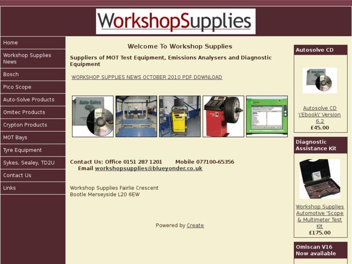 www.workshopsupplies.net