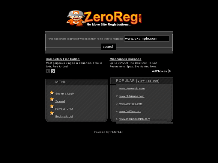 www.zeroreg.com