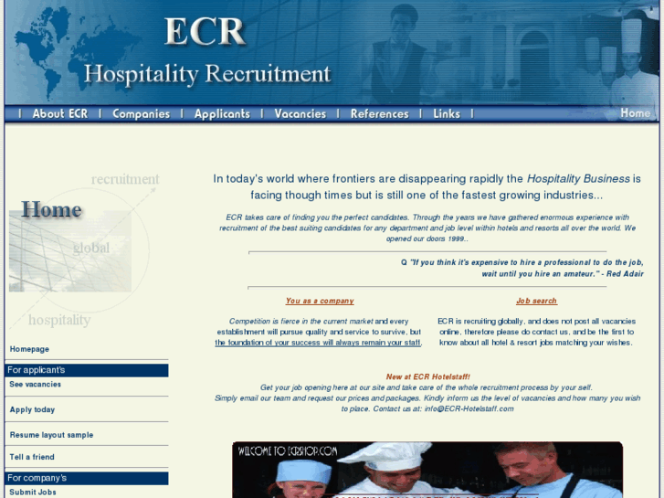 www.ecr-hotelstaff.com