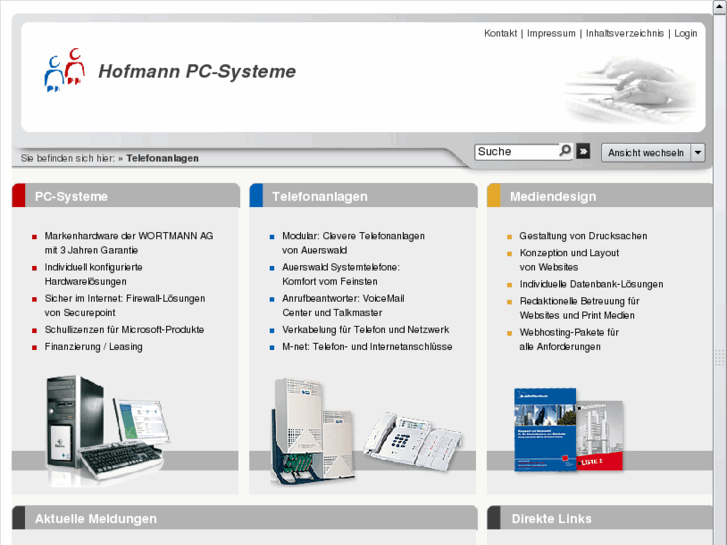 www.hofmannpcsysteme.de