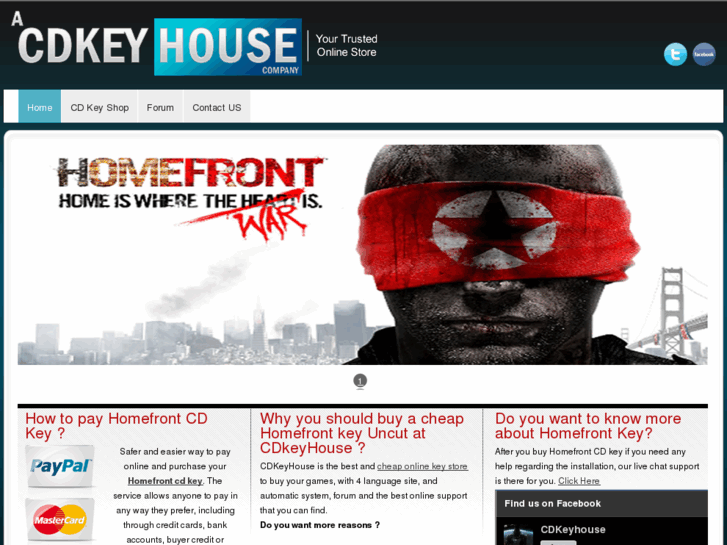 www.homefrontcdkey.com