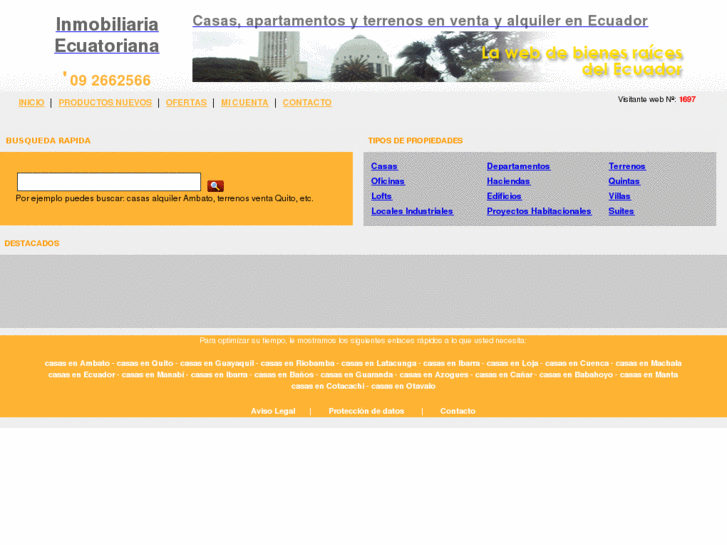 www.inmobiliariaecuatoriana.com