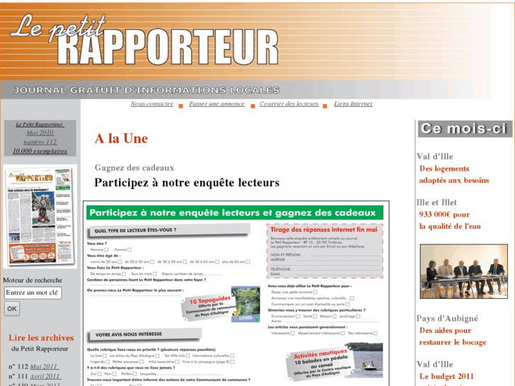 www.lepetitrapporteur.fr