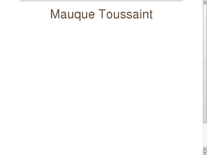 www.mauquetoussaint.com