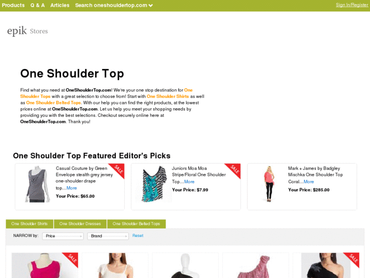 www.oneshouldertop.com