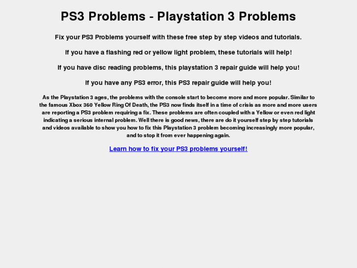 www.ps3problem.com