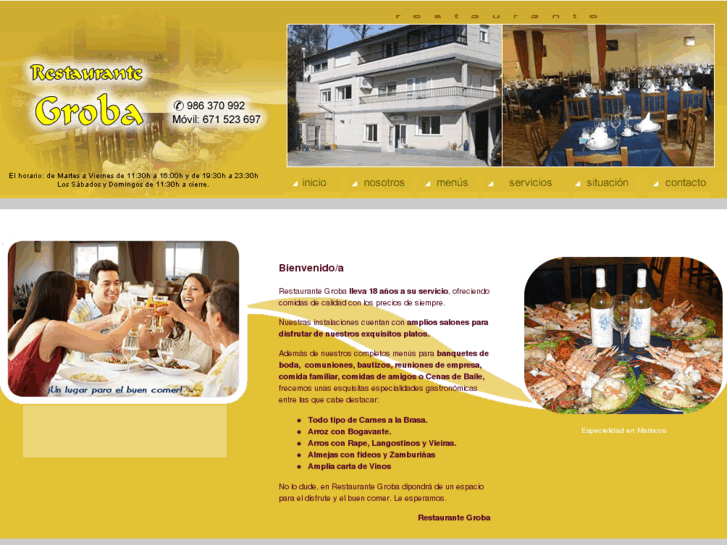 www.restaurantegroba.com