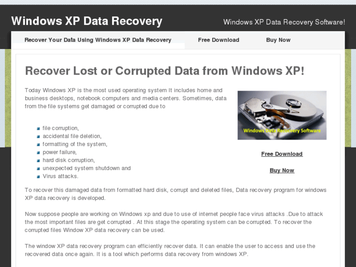 www.windowsxpdatarecovery.com