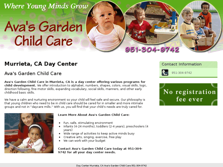 www.avasgardenchildcare.com