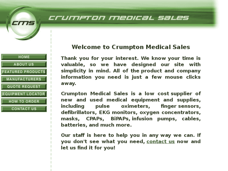 www.crumptonmedical.com