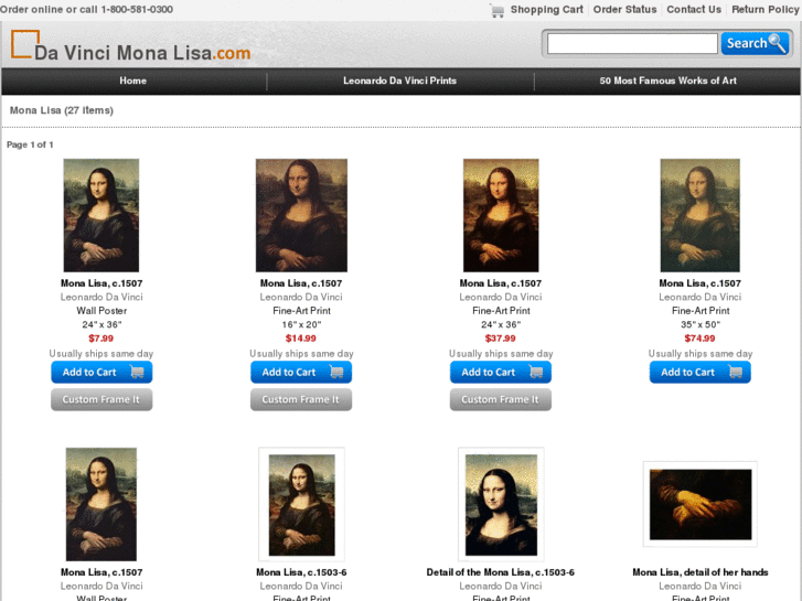 www.davincimonalisa.com