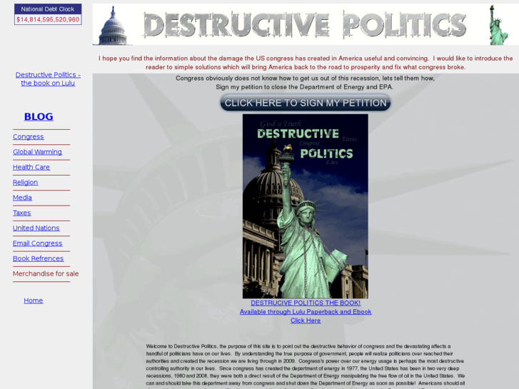 www.destructivepolitics.com