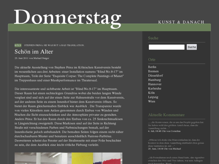 www.donnerstag-blog.com