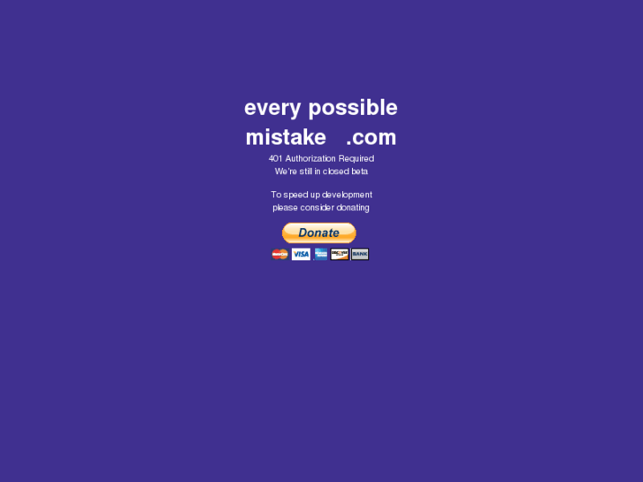 www.everypossiblemistake.com