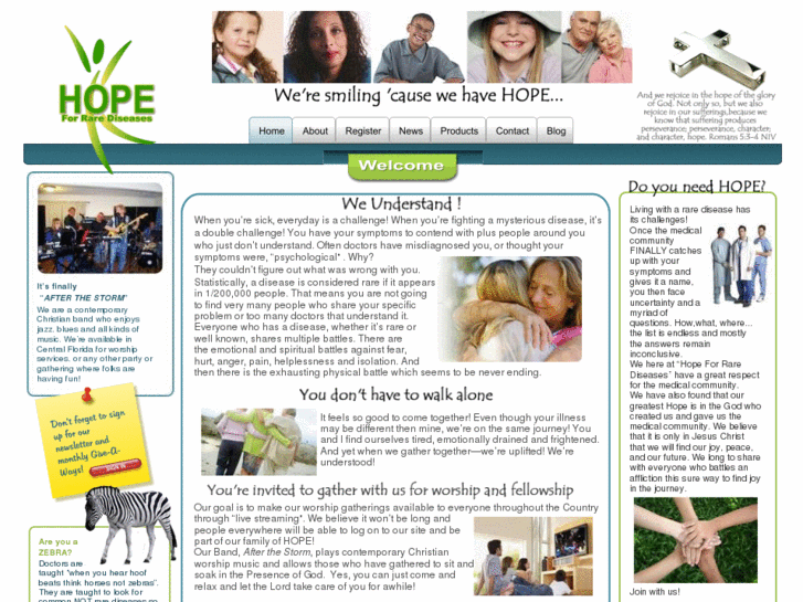 www.hopeforrarediseases.org