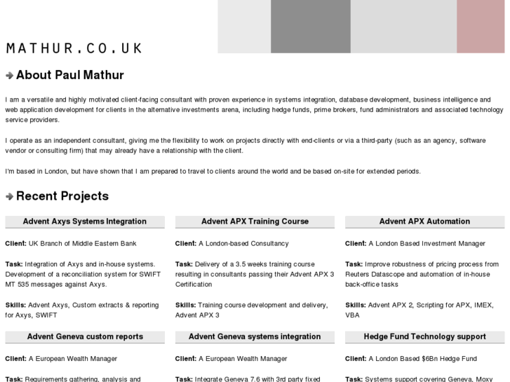 www.mathur.co.uk