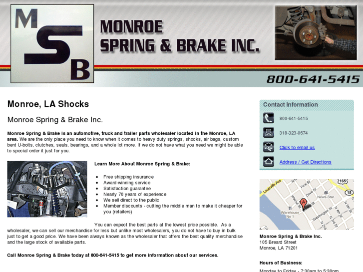 www.monroespringandbrakeinc.com