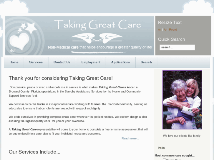 www.takinggreatcare.com