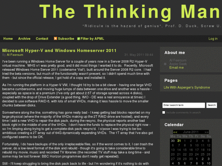 www.thethinkingman.org