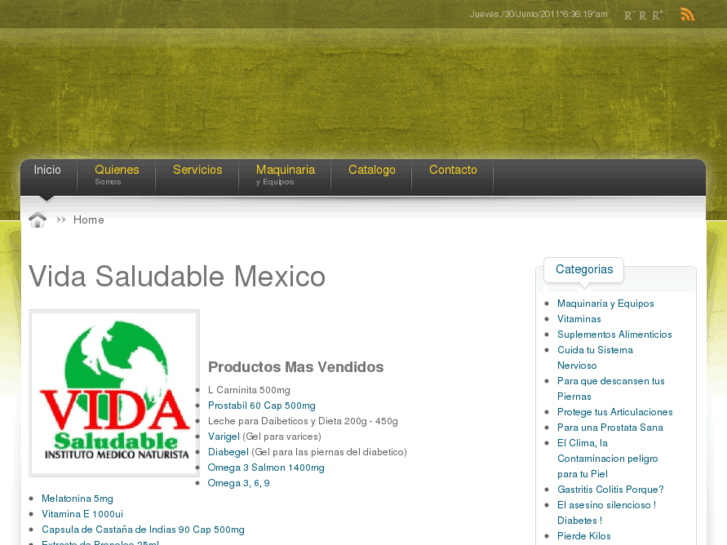 www.vidasaludablemexico.com