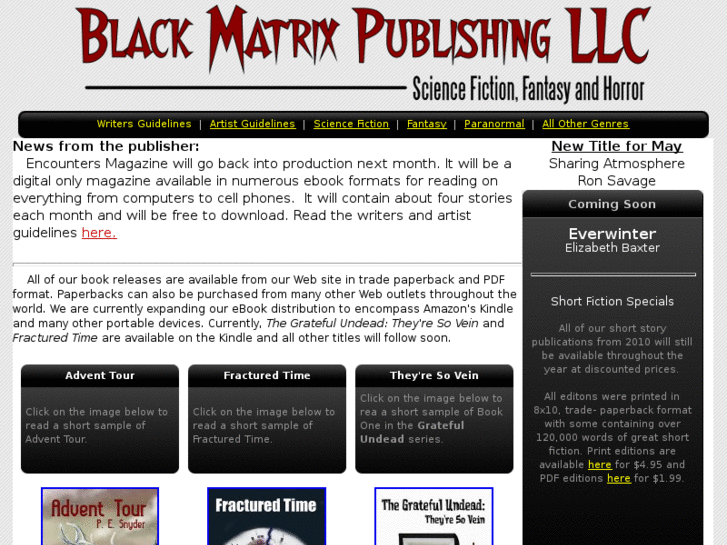 www.blackmatrixpub.com