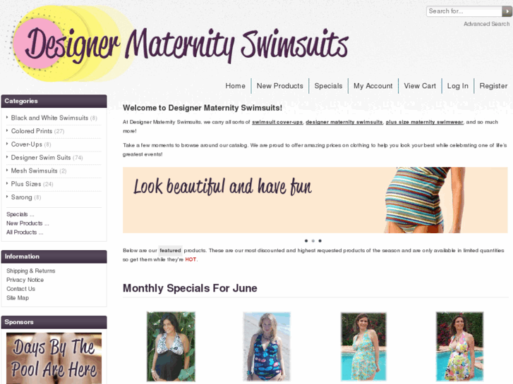 www.designermaternityswimsuits.com