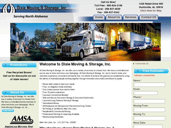 www.dixiemoving.com