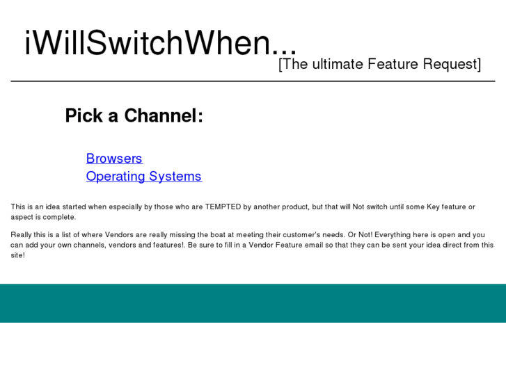 www.iwillswitchwhen.com