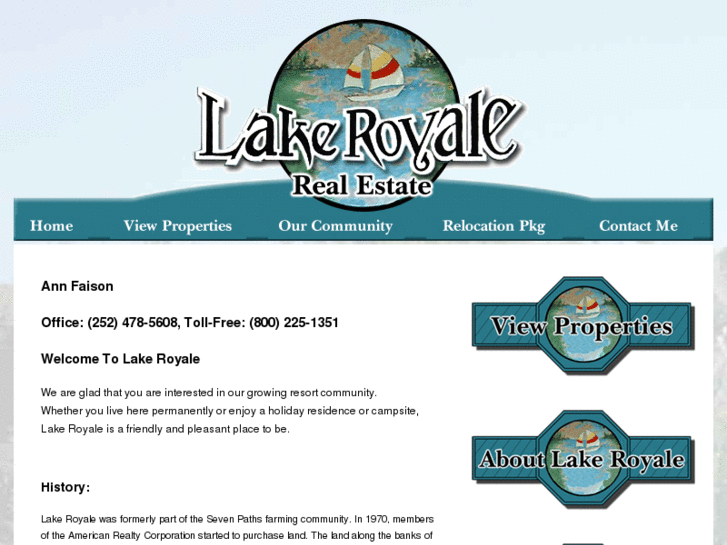 www.lakeroyalerealestate.com