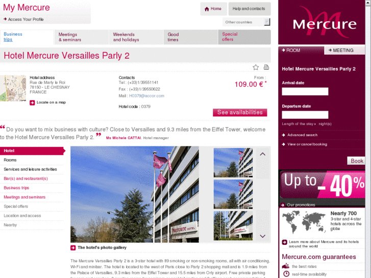 www.mercure-versailles-parly.com