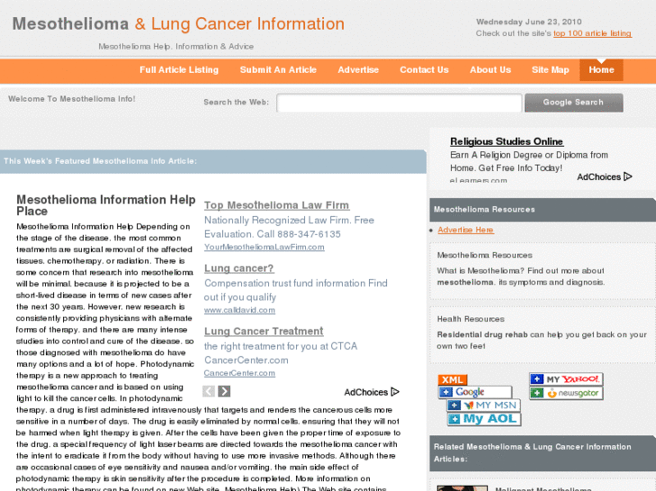 www.mesothelioma-articles.net