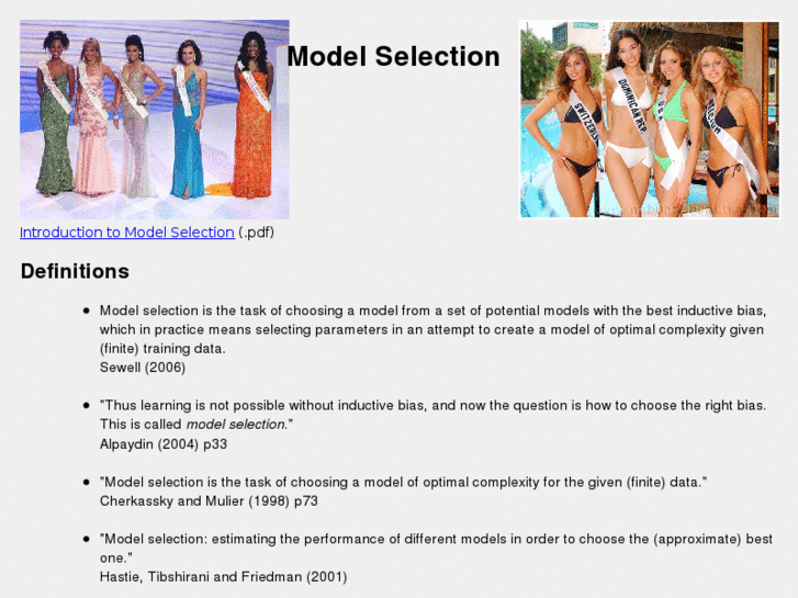 www.modelselection.org