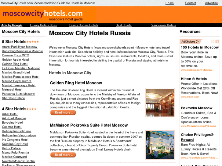 www.moscowcityhotels.com