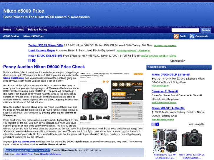 www.nikond5000price.com