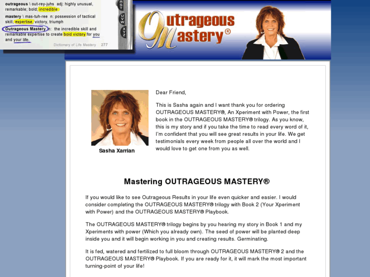 www.outrageousmastery2.com