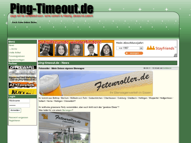 www.ping-timeout.de