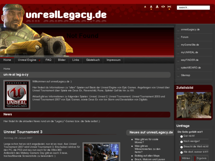 www.unreallegacy.de